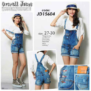 overall jeans terbaru, overall jeans cewek, overall jeans 2015