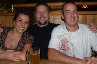 Mom, Chris and Michael at Mama's