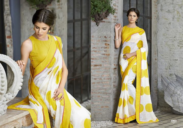 Fashionable Different Designer Saree