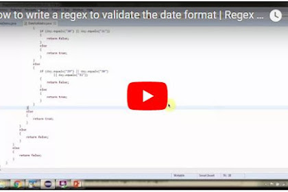 30 Javascript Date Validation Regex