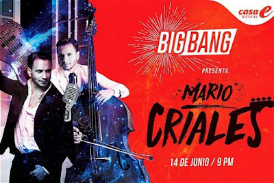 BIG BANG EN CASA E PRESENTA: MARIO CRIALES EN CONCIERTO