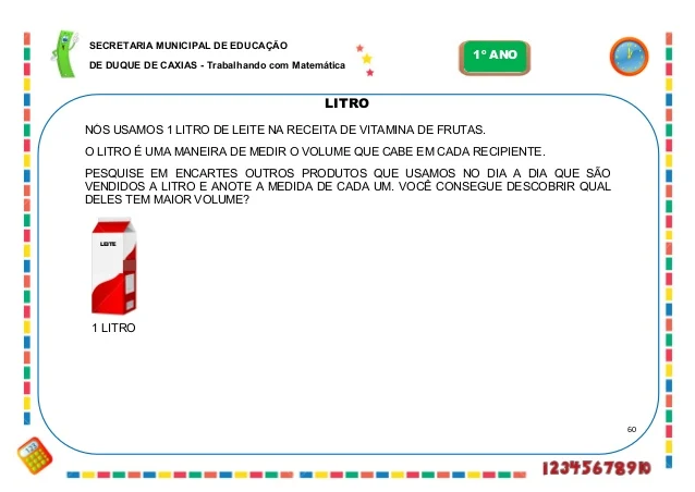 caderno de atividades matematica 1 ano fundamental