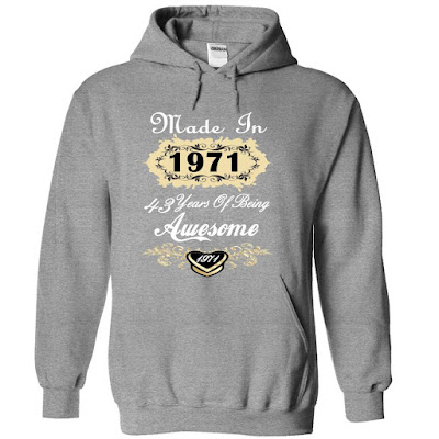 Awesome Made In 1971 Limited Edition Women Tee