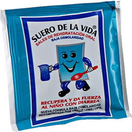 Suero de la Vida Baja Osmolaridad Sin Sabor Polvo