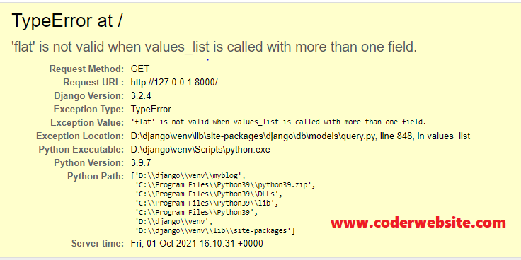 Django values_list querysets