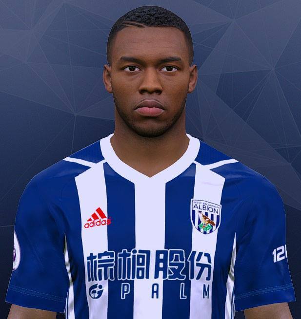 Daniel Sturridge Face with New Hair - PES 2017 - PATCH PES 