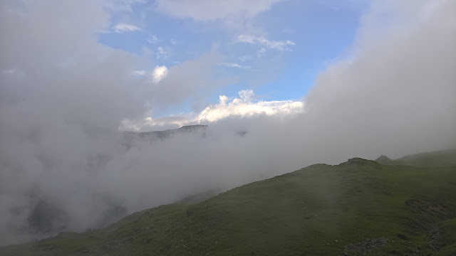 Trishul peak from Bedni..Roopkund