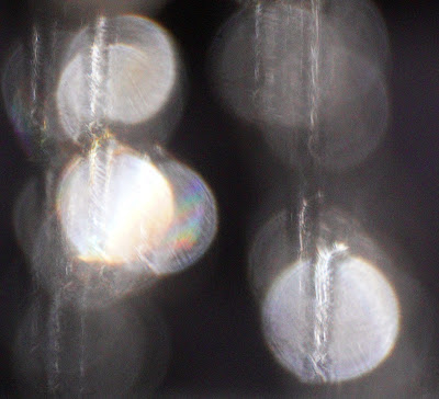 orbs with vertical stripe