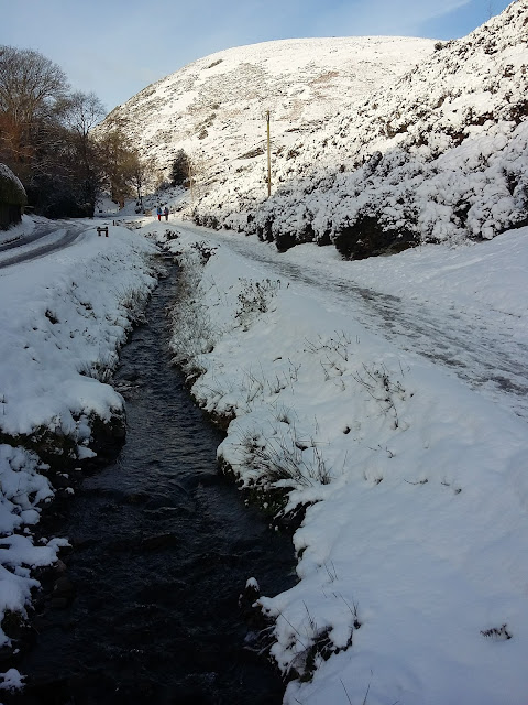 Snow in Carding Mill Valley