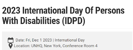 International Day for Persons with Disabilities 2023