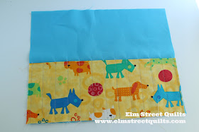 Elm Street Quilts Pencil Roll Tutorial