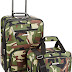 Rockland Fashion Softside Upright Luggage Set, Camouflage, 2-Piece (14/19)