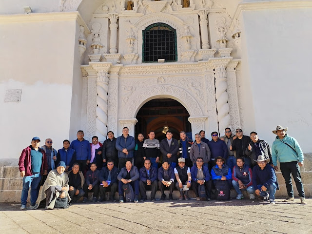 Treffen der Priester der Diözese Potosí in Manquiri Bolivien
