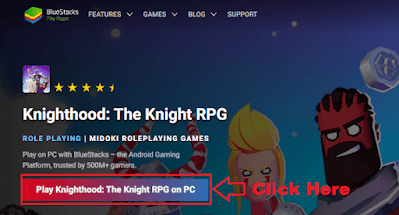 Knighthood app for PC