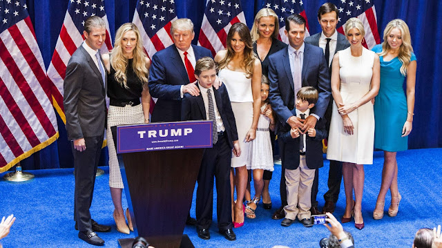 Arabella Rose Kushner, Theodore James Kushner, Joseph Frederick Kushner, Tiffany Trump, 