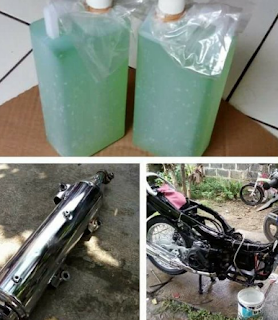 Cairan Pembersih Kerak Mesin Motor