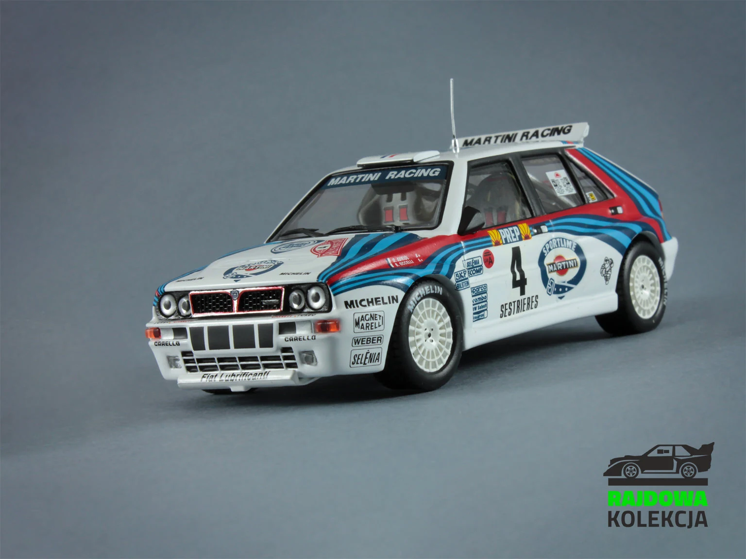 IXO Lancia Delta HF Integrale Evoluzione Rallye Monte Carlo