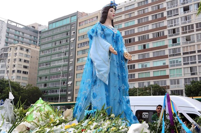 CRIVELA COMETE CRIME DE INTOLERÂNCIA RELIGIOSA E CARREATA DE IEMANJÁ É CANCELADA.