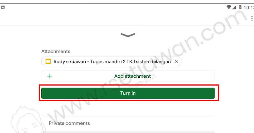 Cara mengedit google slide di HP Android