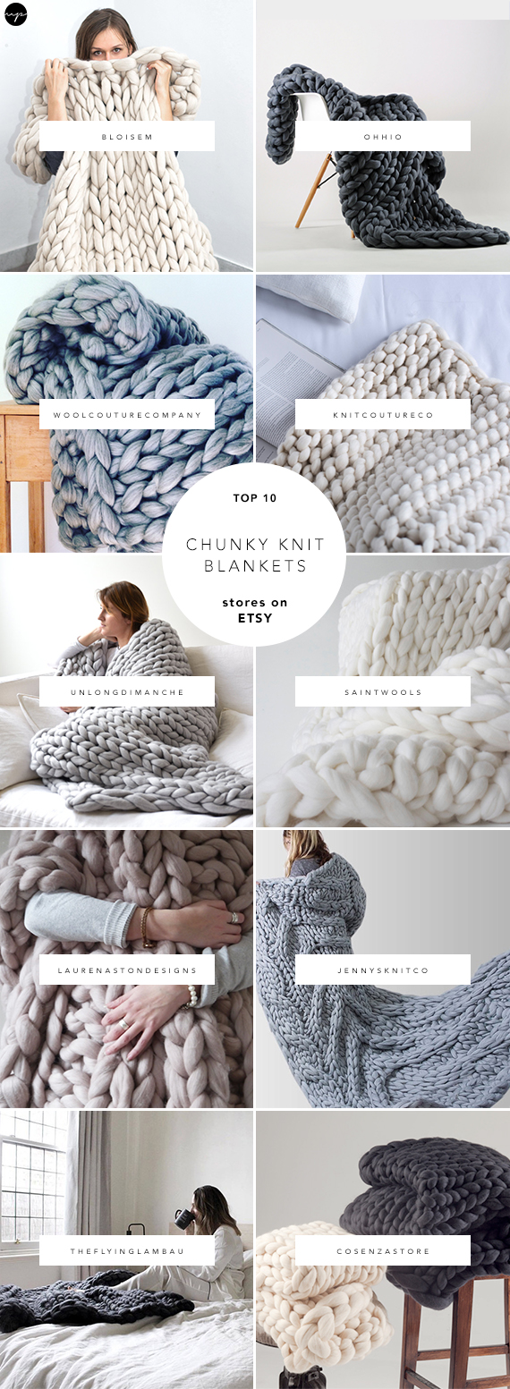  best sources for chunky knit blankets on Etsy BEST HOME - x best sources for chunky knit blankets on Etsy