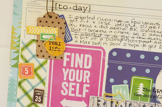 New Year's Resolution Layout by Laurel - Laurel Seabrook - #layout #running #everyday life