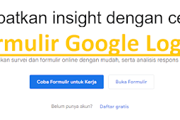 Formulir Google Login Dan Mengakses Formulir Google Form