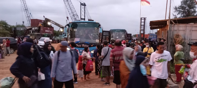 Kondisinya Pelabuhan Batu Ampar Memprihatinkan, 3.570 Warga Batam Mudik ke Medan