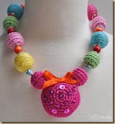 crochet necklace