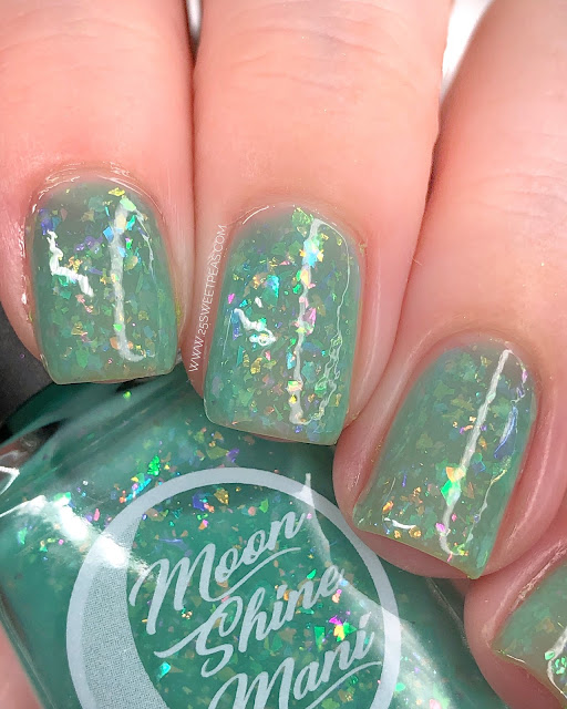 Moon Shine Mani I'm Gonna Go Get One of those Job Things 25 Sweetpeas