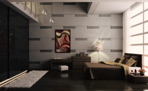 Luxury Bedroom Minimalist Design with 2 Floors