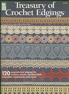Download - Revista Treasury of Crochet Edgings: 120 exquisite lace edgings for curtains, towels, handkerchiefs, wearables, bookmarks and more! by Shar