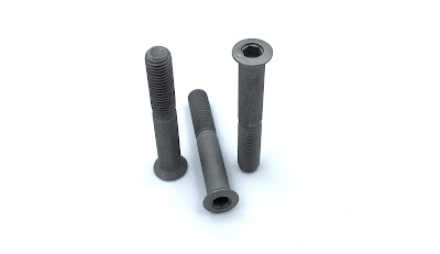 Custom Bead Blast Flat Socket Screws - AISI 303 Stainless Steel Material 