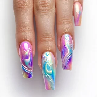 Aura Nails Design
