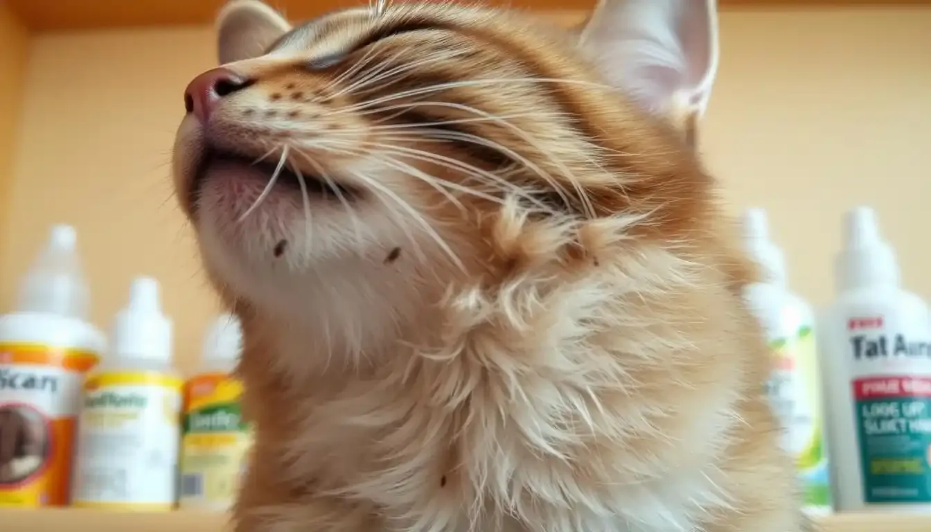what is the best long term treatment for fleas on cats?