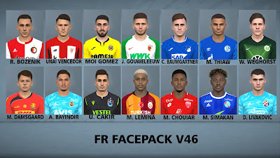 PES 2017 Facepack v46 by FR Facemaker