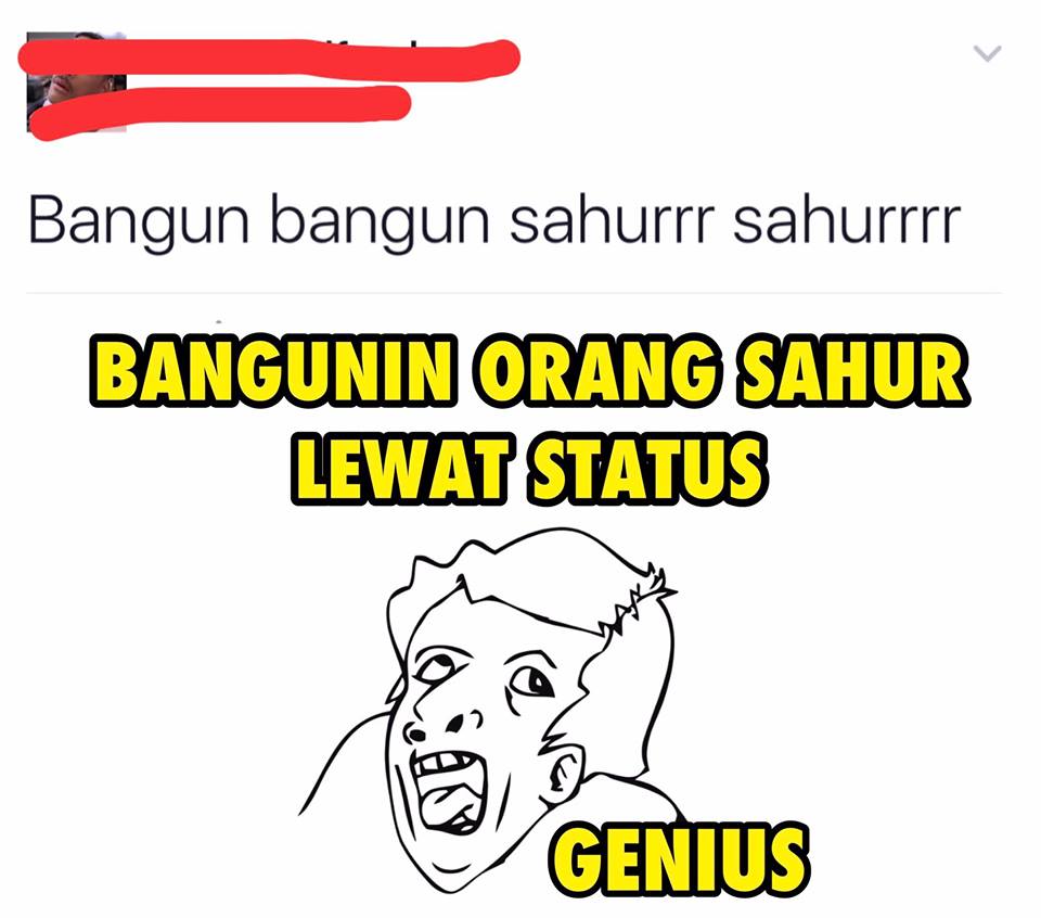 Gambar Meme Komik Lucu Puasa Keren Dan Terbaru DP BBM Lucu Kocak