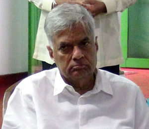  "We won't let anybody engage in bond scams!" -- Prime Minister Ranil