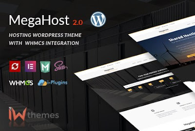 Download MegaHost V2.0 Hosting Wordpress Theme With WHMCS free