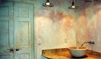 Faux Painting Ideas For Bathroom : Metallic faux paint1 | Faux painting, Animal print ... - See more ideas about faux painting, faux walls, faux.