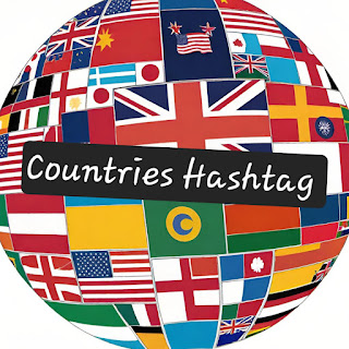 Countries Hashtag