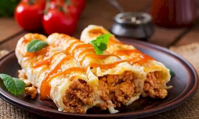 enchiladas de fogata