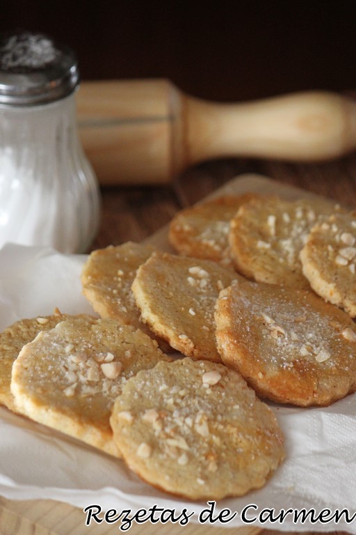 Galletas de mantequilla con azúcar