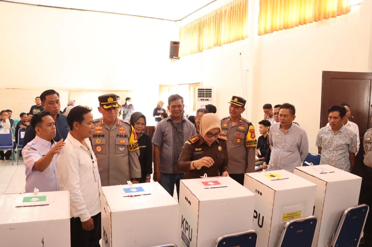 Kapolres Sidrap: Simulasi Pemungutan dan Penghitungan Suara Sebagai Upaya Untuk Memastikan Tahap Pemilu Berjalan Baik