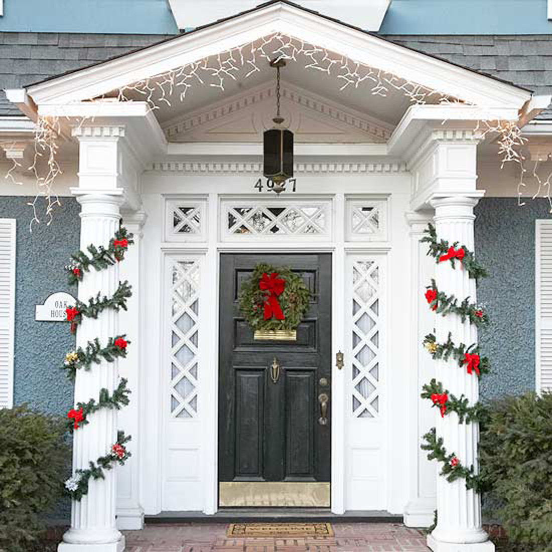 Life and Love Front  Door Holiday Decor