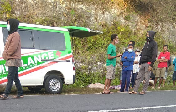 Menjadi Korban Tabrak Lari Warga Paliyan Meninggal Dilokasi Kejadian