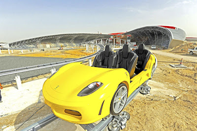 Ferrari fastest roller coaster in the world