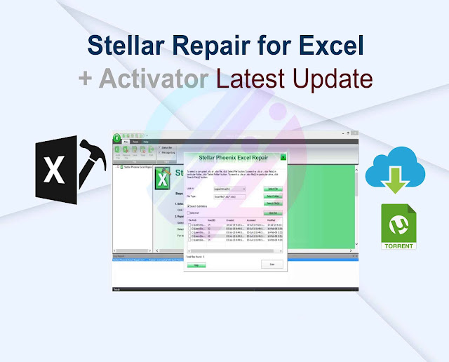 Stellar Repair for Excel 6.0.0.8 + Activator Latest Update