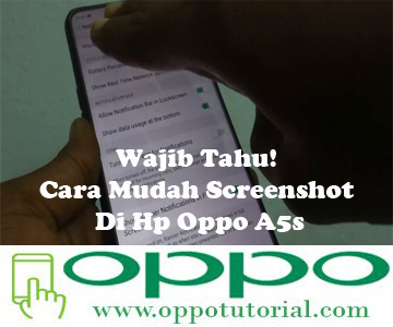 Cara Mudah Screenshot Di Hp Oppo A5s