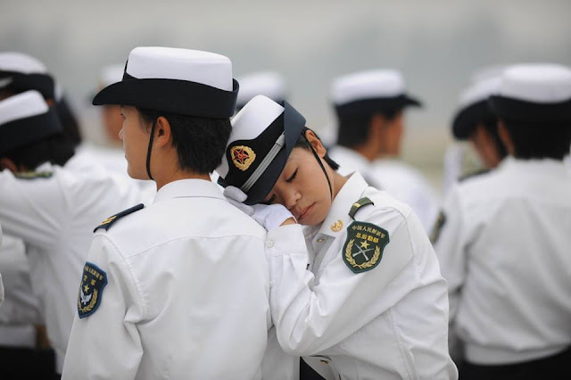 PHOTO: Check Out Chinese Female Soldiers Rocking The Parade