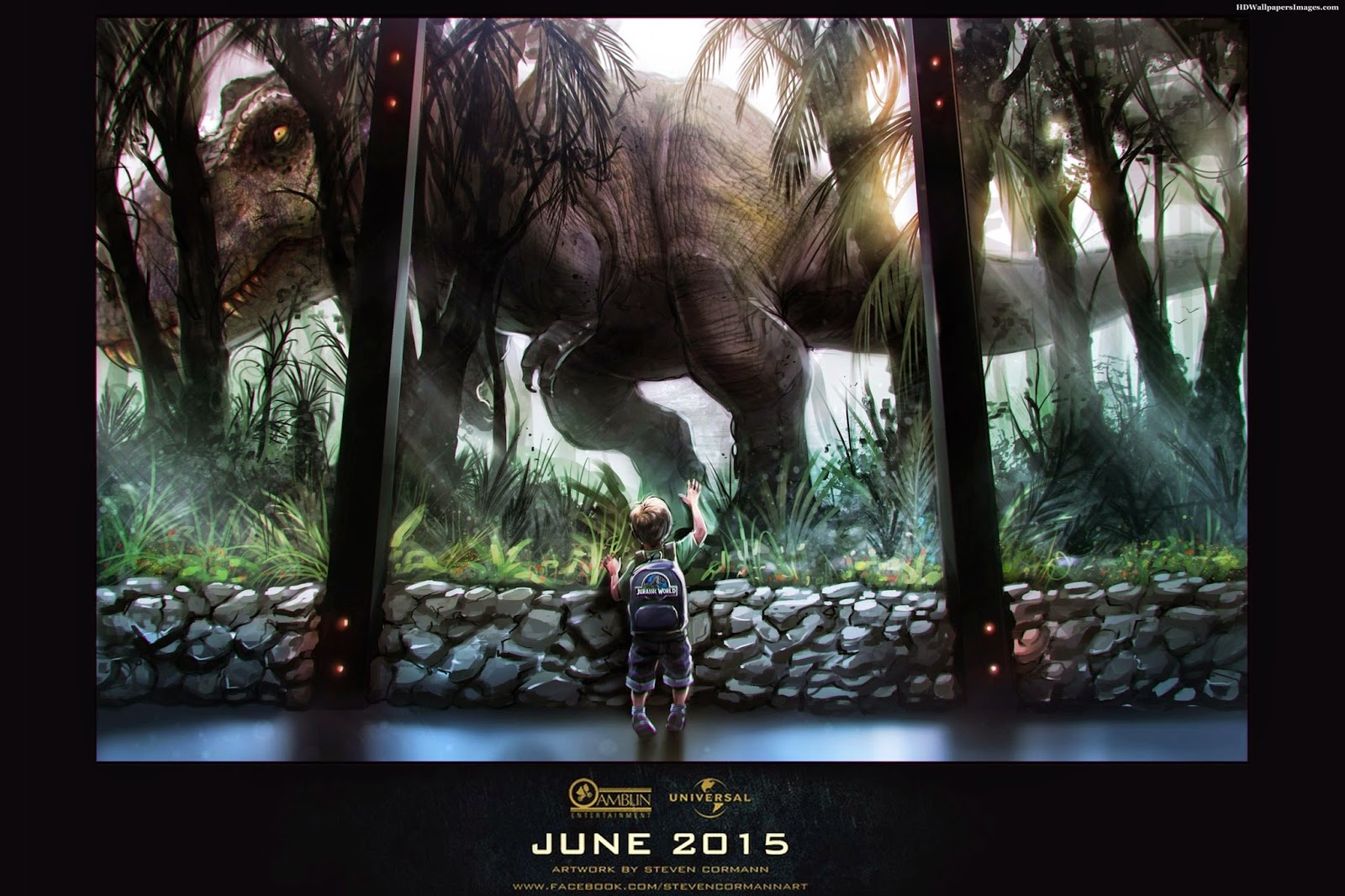 Latest Movie News: 'Jurassic World' Indominus Rex Poster ...